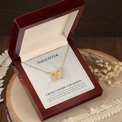 A Mothers Treasure- Interlocking Hearts necklace