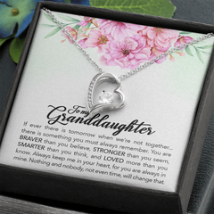 Brave Granddaughter - Forever Love Necklace